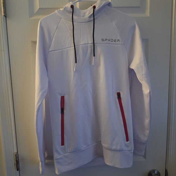 SPYDER White Hoodie