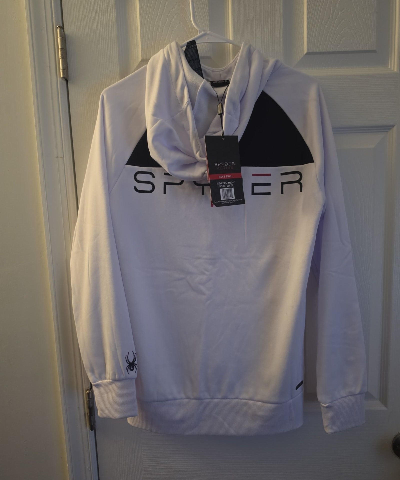 SPYDER White Hoodie 3