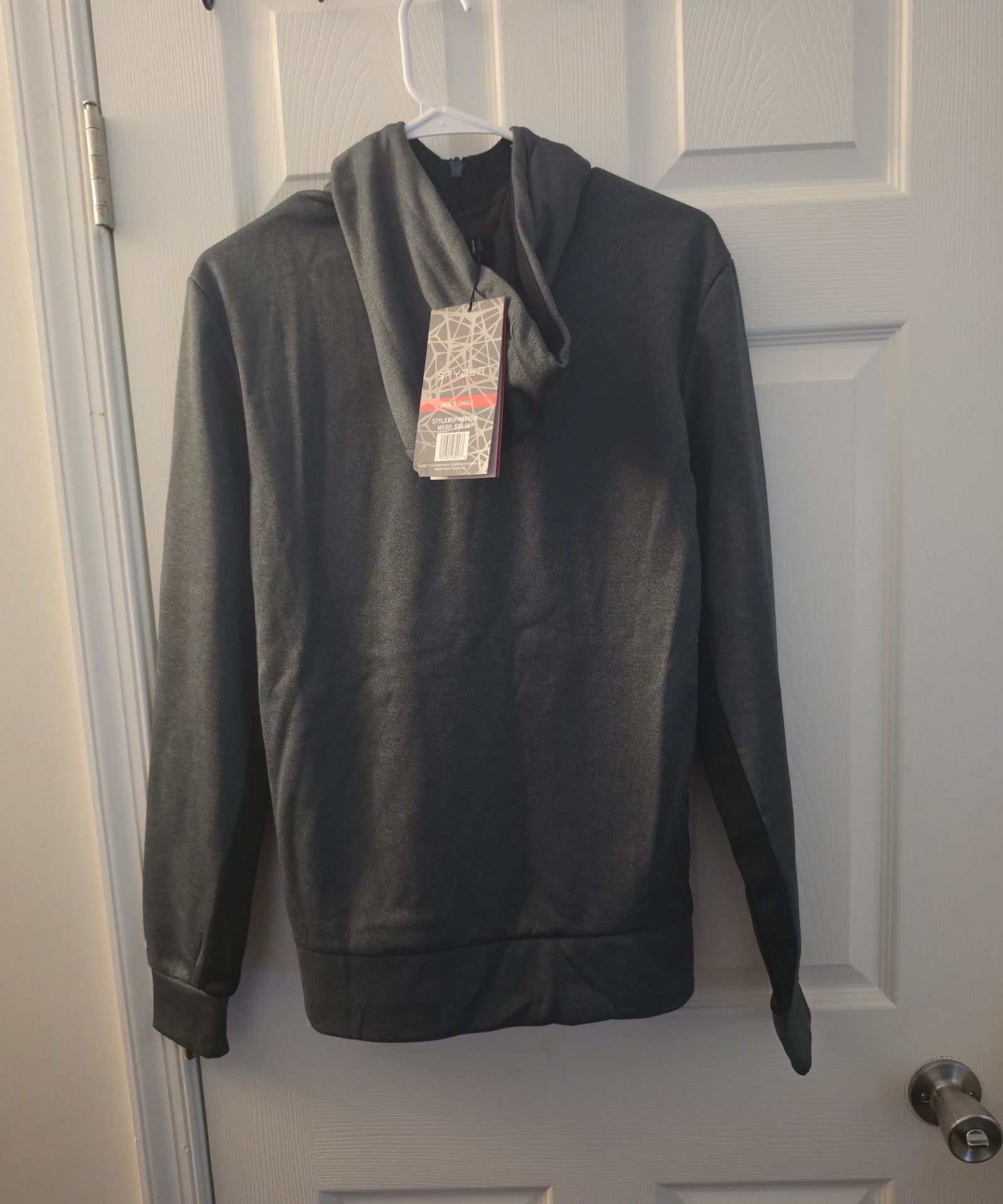 Spyder Men's Gray Half Zip Hoodie 3