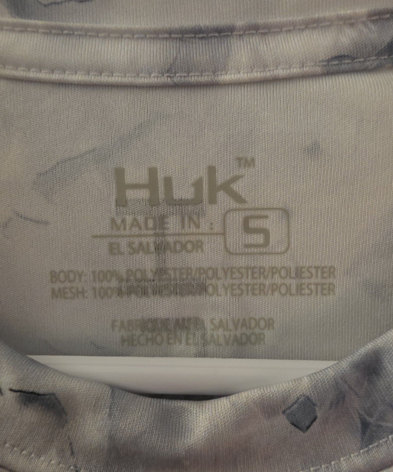 Huk Performance Fishing Long Sleeve Shirt Gray 4