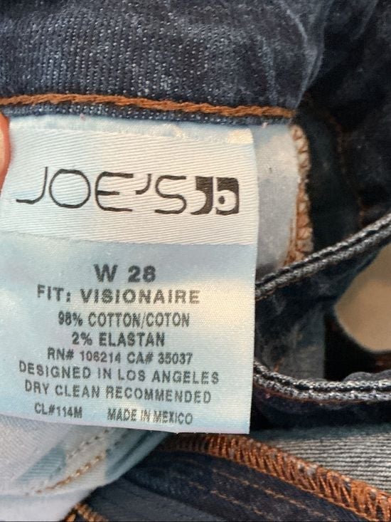 Joe's Jeans Dark Blue Boot Cut Denim 7