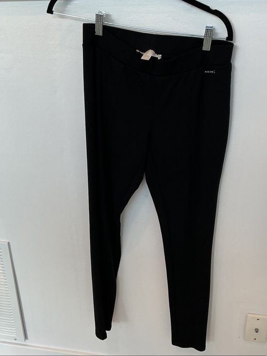 Michael Kors Black Ponte Skinny Leggings 2