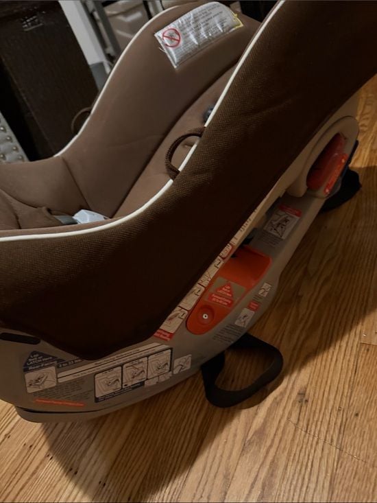 Infant Car Seat Base in Brown 2