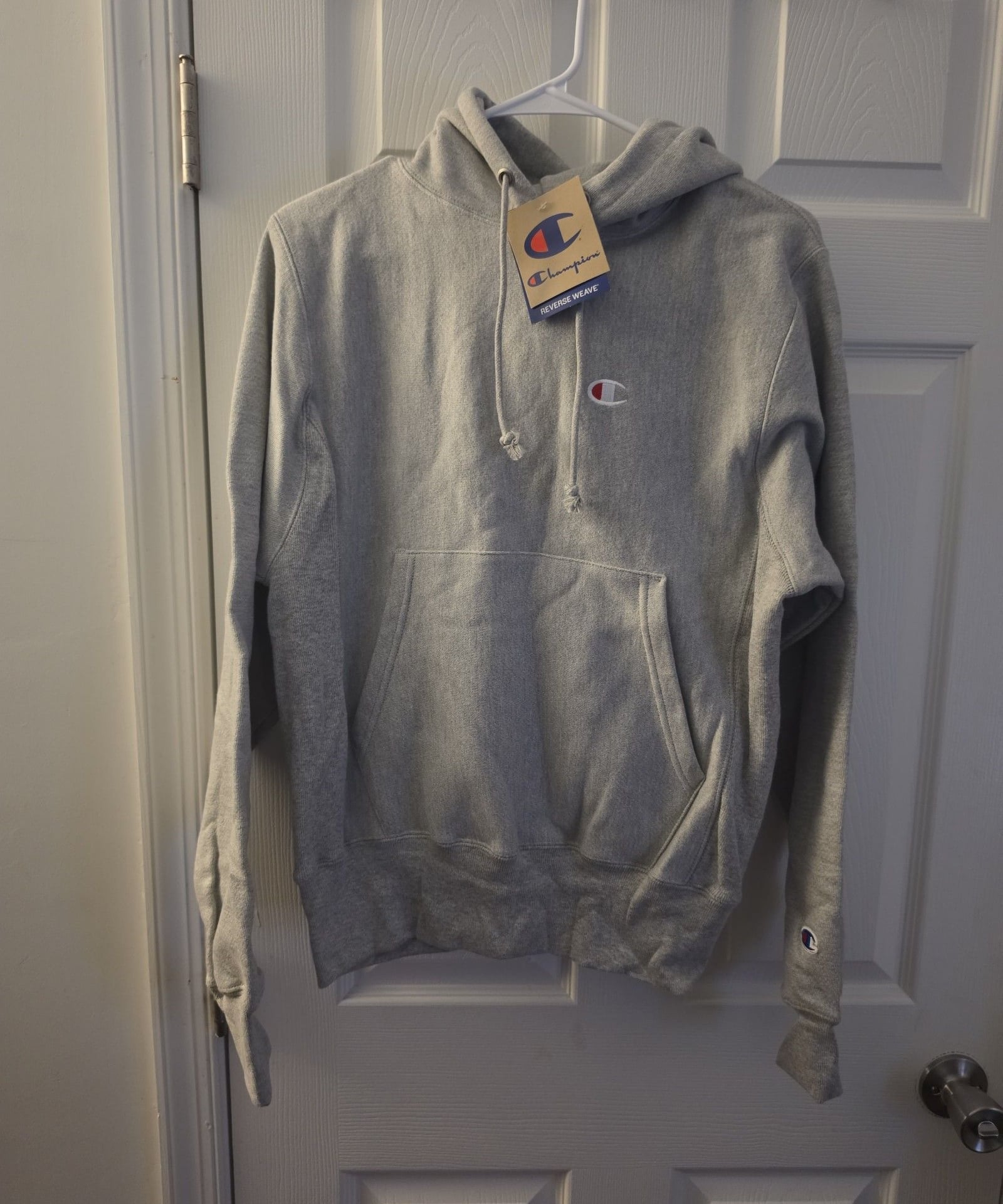 Champion Reverse Weave Gray Hoodie 2