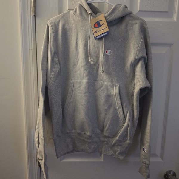 Champion Reverse Weave Gray Hoodie