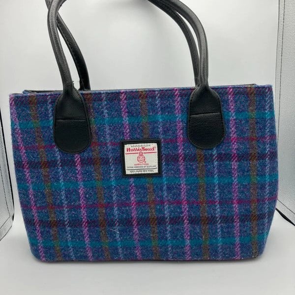 Glen Appin Harris Tweed "Cassley" Classic Handbag