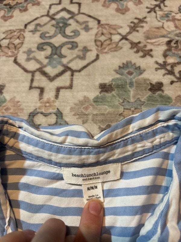 Beach Lunch Lounge Blouse size M 3