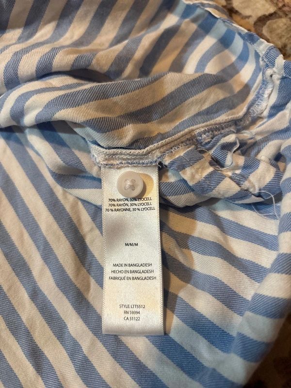 Beach Lunch Lounge Blouse size M 4