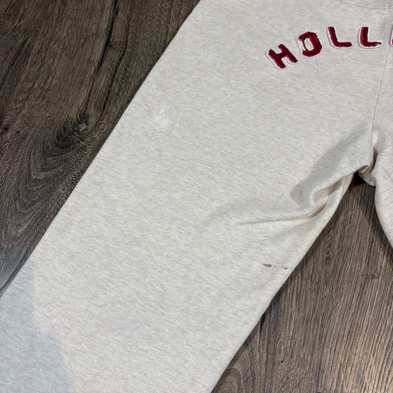 Hollister Y2K Capri Sweatpants Size S Beige Huntington Beach Cali 9
