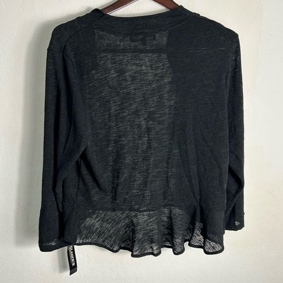 Glamour Elegant Black Cardigan 7