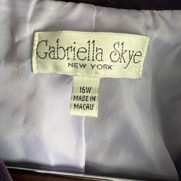 Gabriella Skye New York Jacket Size 16W 5