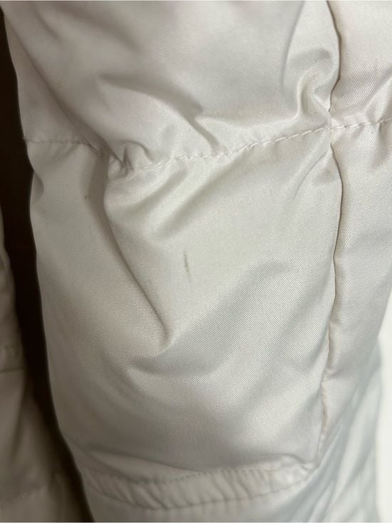Kensie Ivory Quilted Hooded Puffer Jacket 14