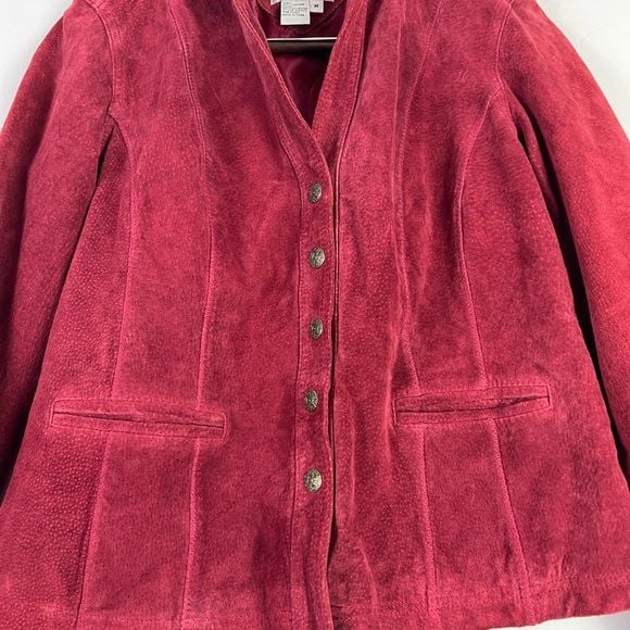 Live a Little Leather Jacket Size Medium 4