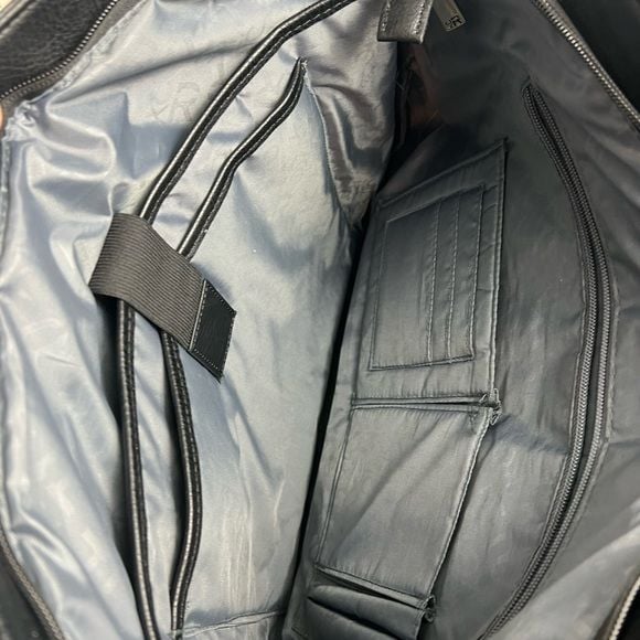 Kenneth Cole Reaction Women's 15 inch Laptop Tote, Black. lots of pockets 9