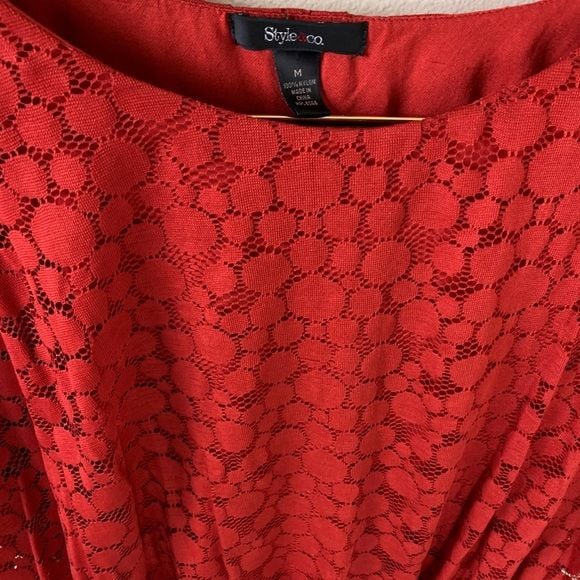 Style & Co Size Medium Top 4