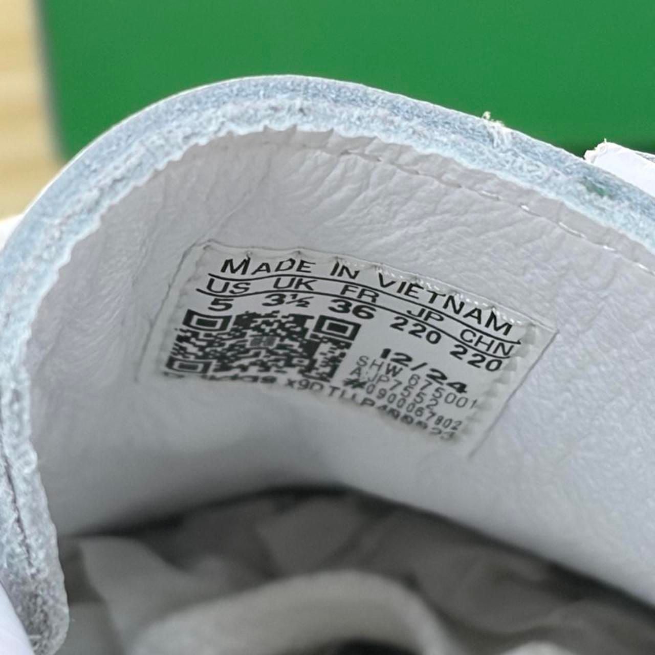 adidas Sporty Rich Blanc JP7552 Women 5 White Green Leather New Collab 9
