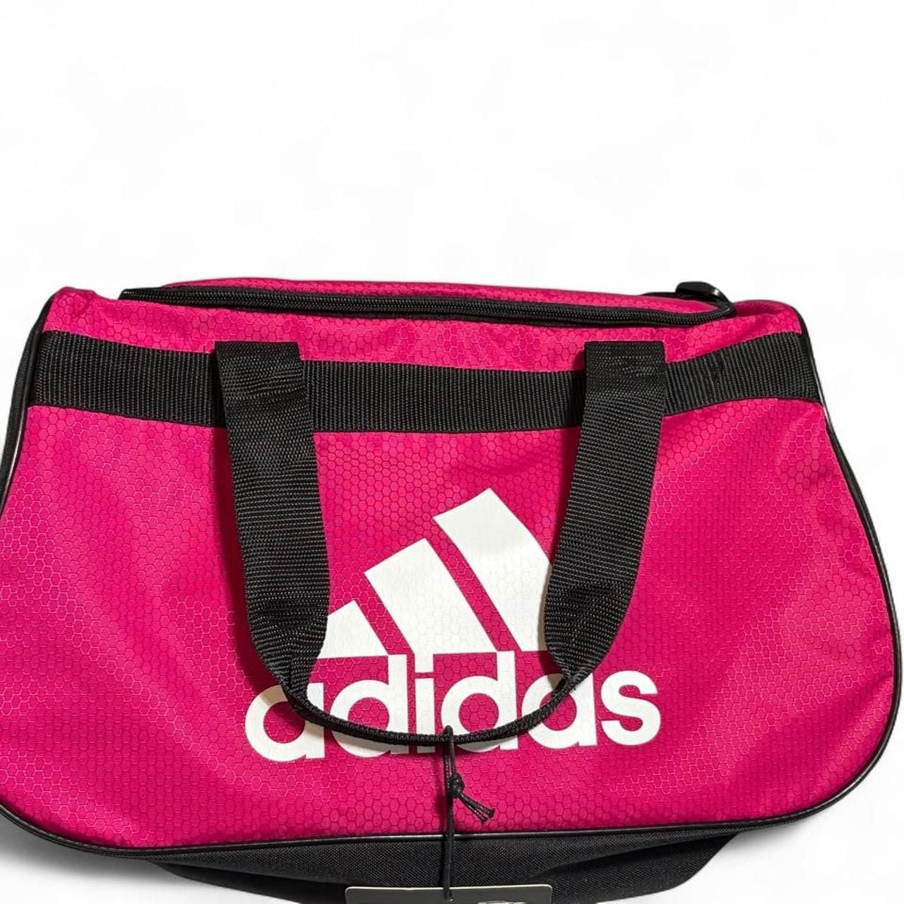 Adidas Diablo Small II Duffel Gym Bag Hot Pink Black NWT 2