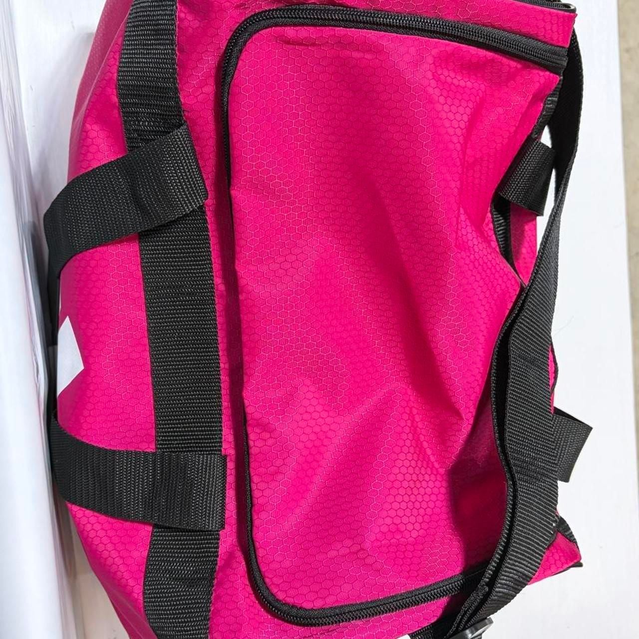 Adidas Diablo Small II Duffel Gym Bag Hot Pink Black NWT 3