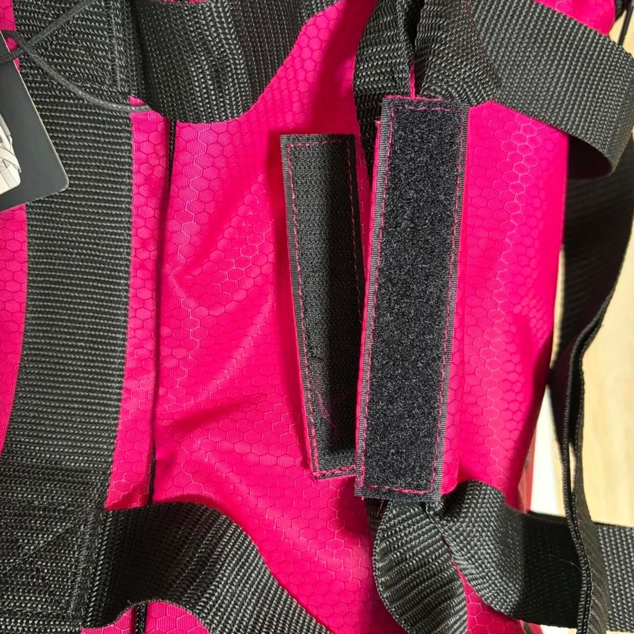 Adidas Diablo Small II Duffel Gym Bag Hot Pink Black NWT 7