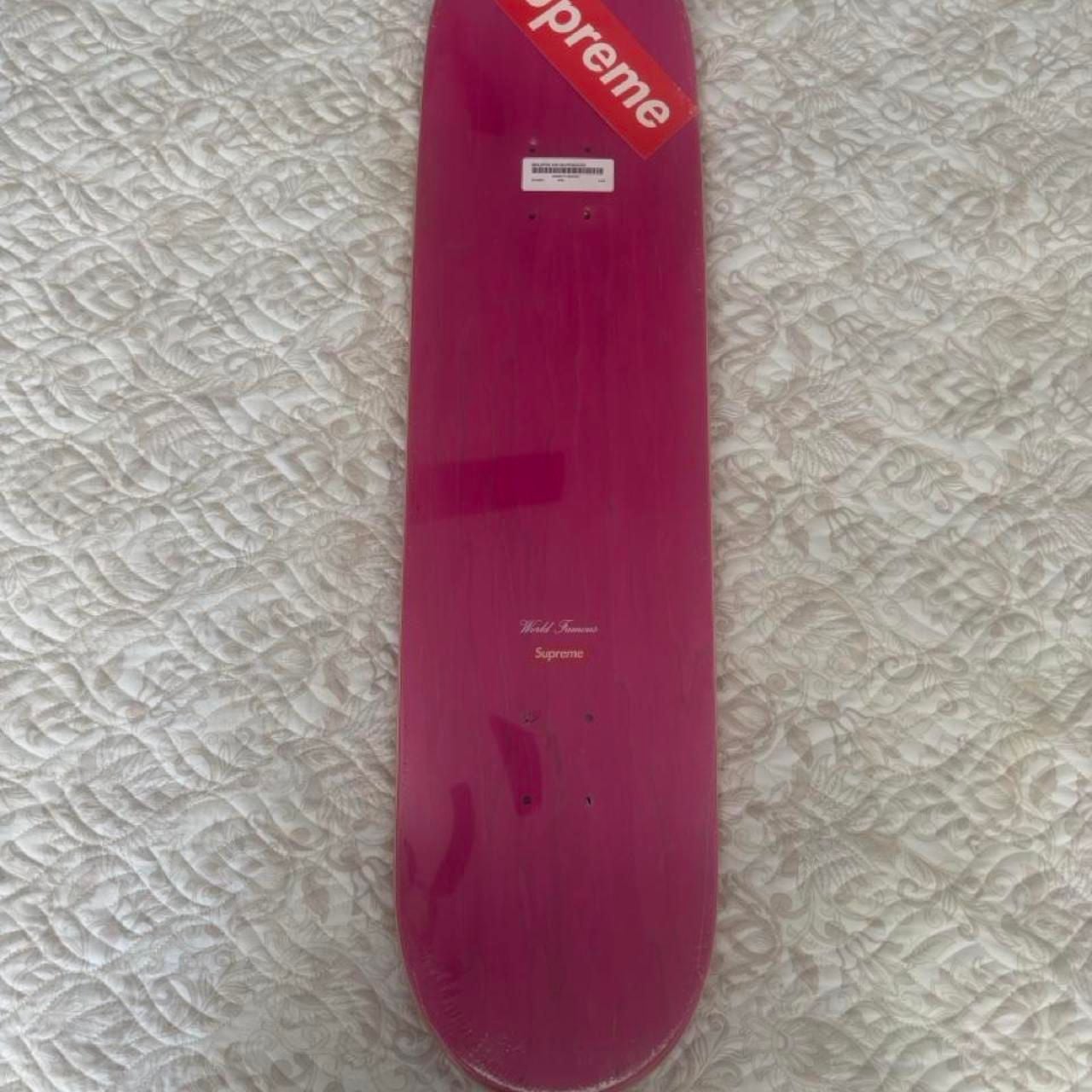 Supreme Molotov Kid Skateboard Deck 8.375 Pink Andy Howell SS19 4