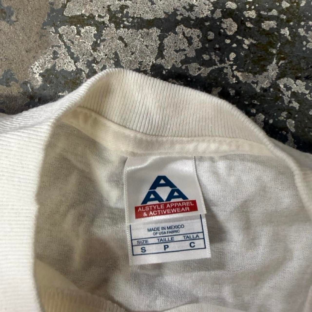 Alstyle Vive Cuervo Long Sleeve T-Shirt Size S White 6