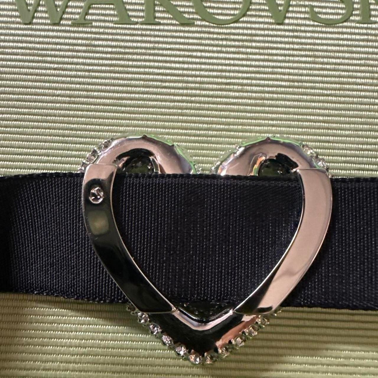 Swarovski Una White Crystal Heart Choker Necklace 7