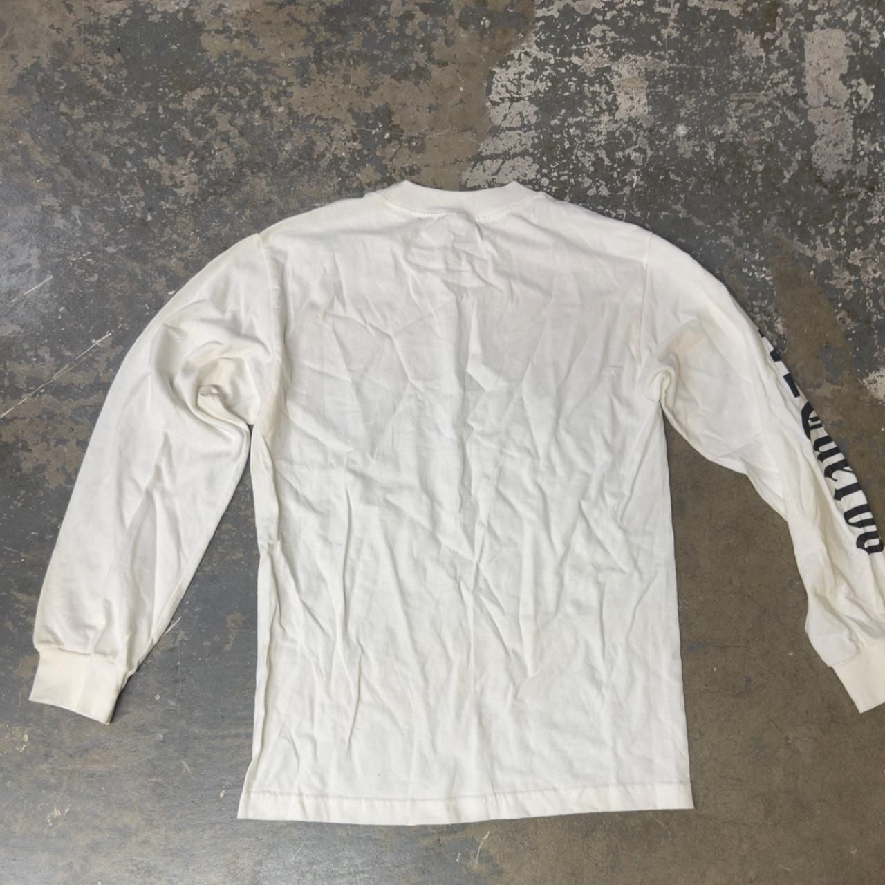 Alstyle Vive Cuervo Long Sleeve T-Shirt Size S White 7