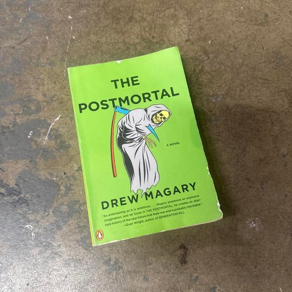 The Postmortal by Drew Magary Paperback Novel Penguin Books
