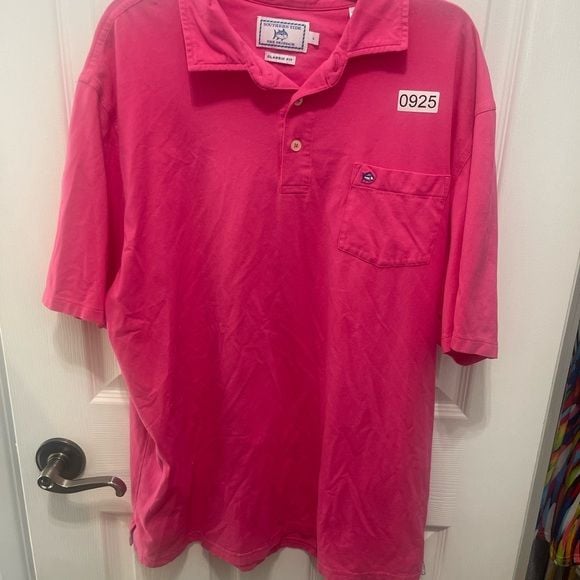 Southern Tide Polo Large Pink Women’s 5