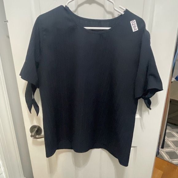 Temu navy blue top shortsleeved XxLargw new never worn 5