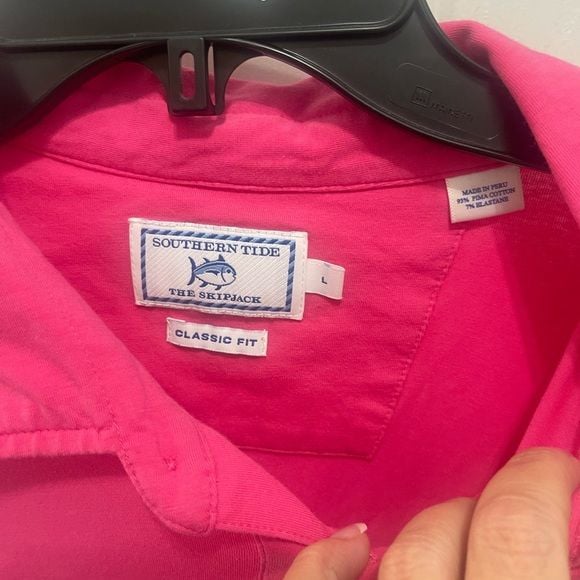 Southern Tide Polo Large Pink Women’s 10