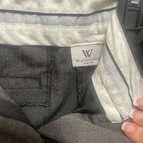 Worthington Gray pants  Elegant Business Attire 7