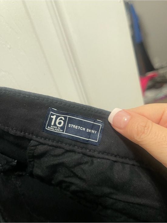 GAP Black Skinny Ponte Pants 6