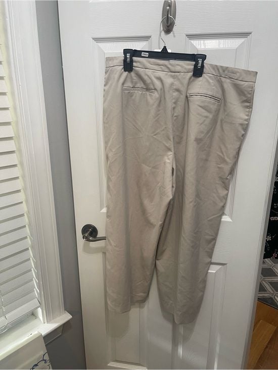 Apostrophe Beige Flat-Front Straight Chinos 10