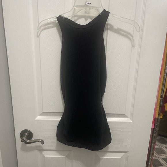 Athleta top sleeveless xsmall black 3
