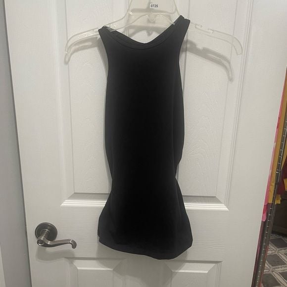 Athleta top sleeveless xsmall black 4