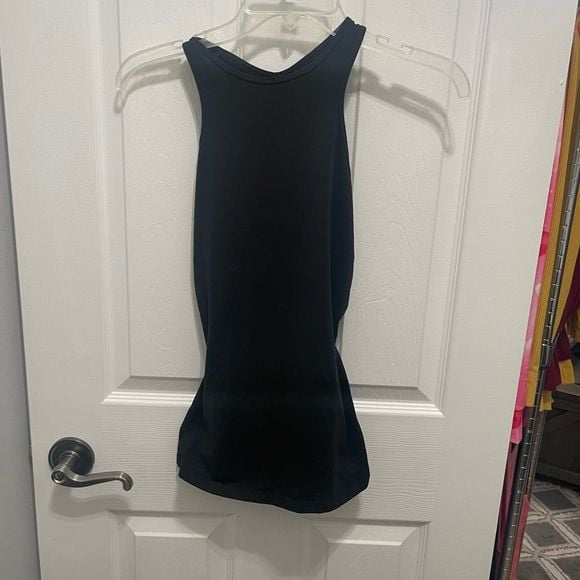 Athleta top sleeveless xsmall black 6