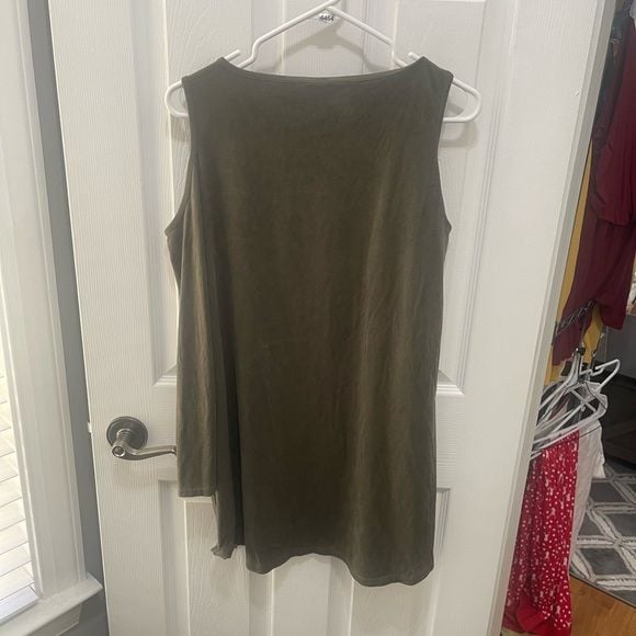 Pixi and ivy top small green cold shoulder 13