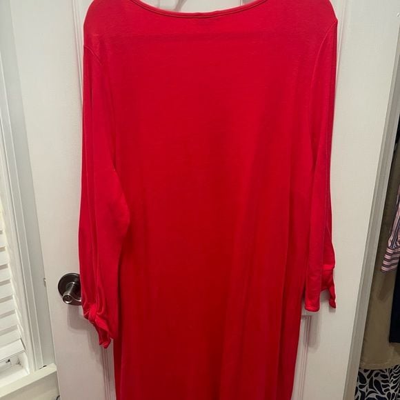 Crown & Ivy Red Midi Dress 9