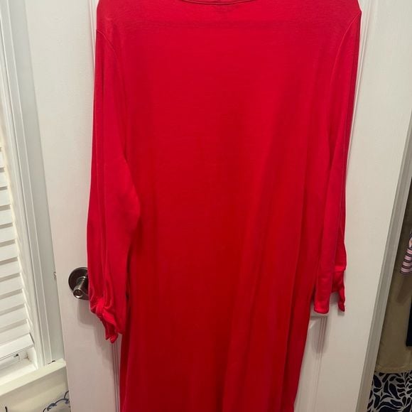 Crown & Ivy Red Midi Dress 12