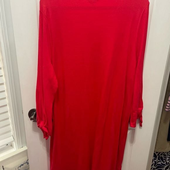 Crown & Ivy Red Midi Dress 13