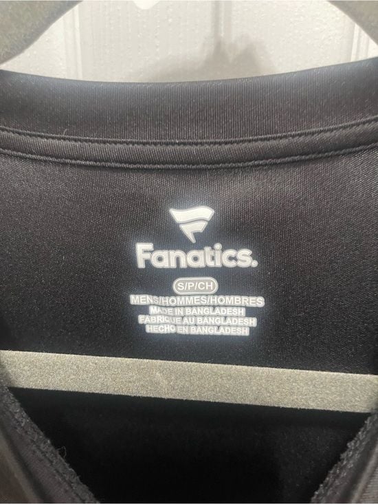 Fanatics Black Logo Crewneck Tee 10