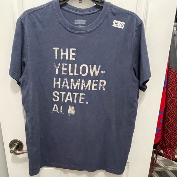 Blue AL t shirt large shortsleeve 2
