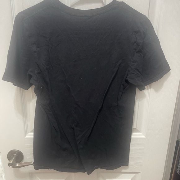'Stay Wild' Short-Sleeve Tee - Black with Camo Print 6