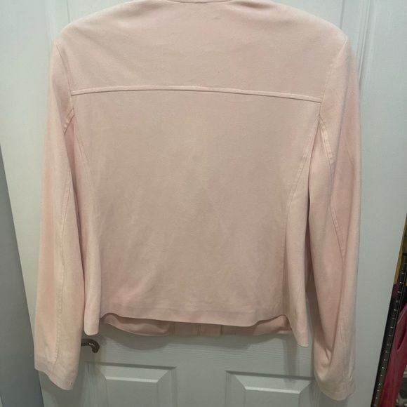COPY - Rafaella jacket size 6 light pink 2 pockets with zippers 9