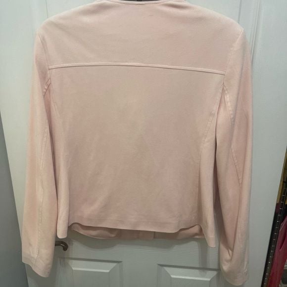 COPY - Rafaella jacket size 6 light pink 2 pockets with zippers 11