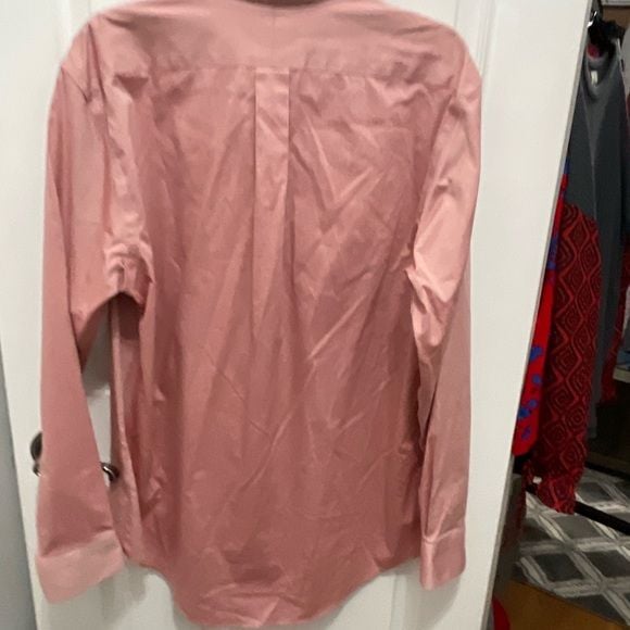 Lands end long sleeve button down 16 35 size 7