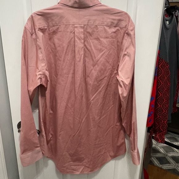 Lands end long sleeve button down 16 35 size 8
