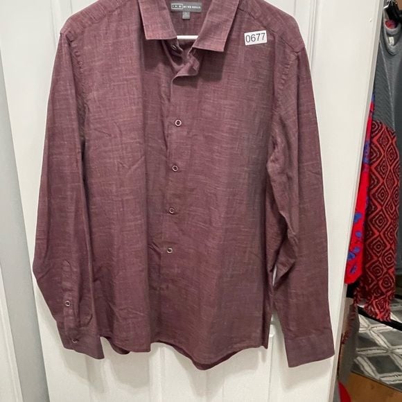 I k e Ike Behar longsleeve button down large 5
