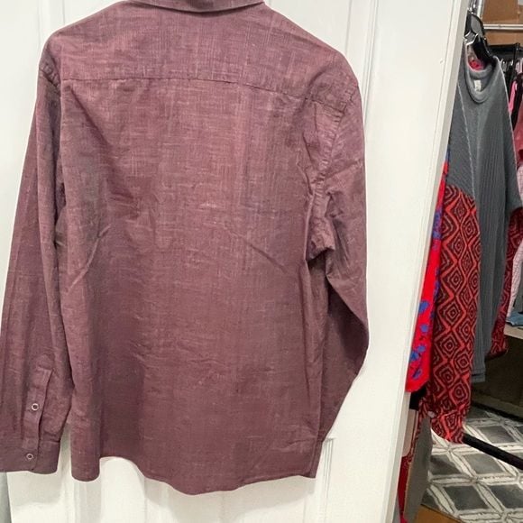 I k e Ike Behar longsleeve button down large 6